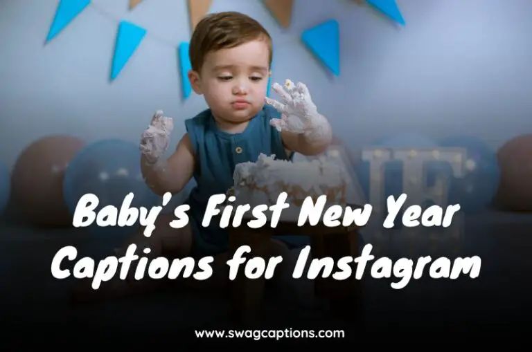 Baby’s First New Year Captions for Instagram