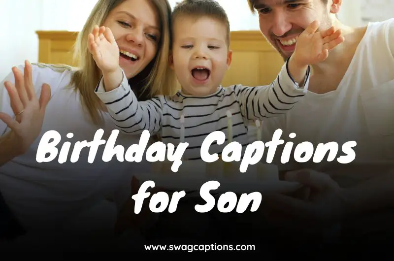 Birthday Captions for Son