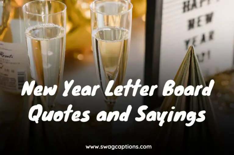 New Year Letter Board Quotes and Sayings