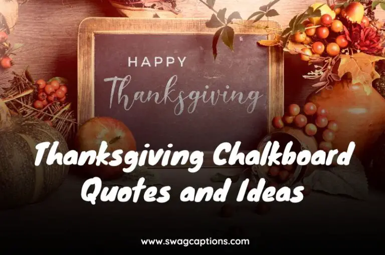 Thanksgiving Chalkboard Quotes and Ideas