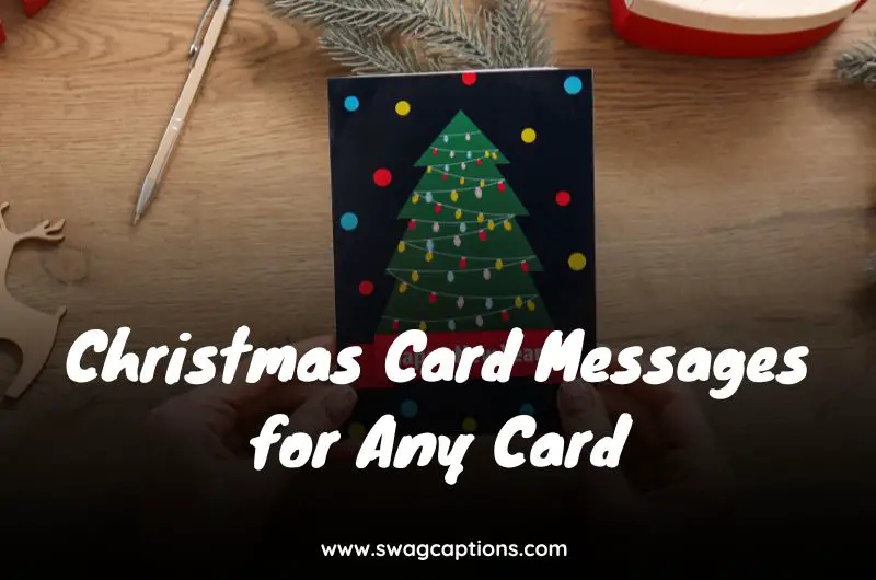 Christmas Card Messages for Any Card