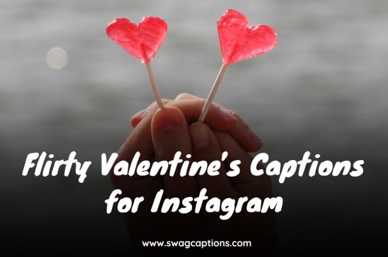 Flirty Valentine’s Captions for Instagram