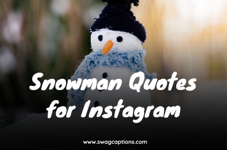 Snowman Quotes
