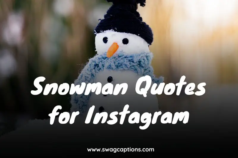 Snowman Quotes