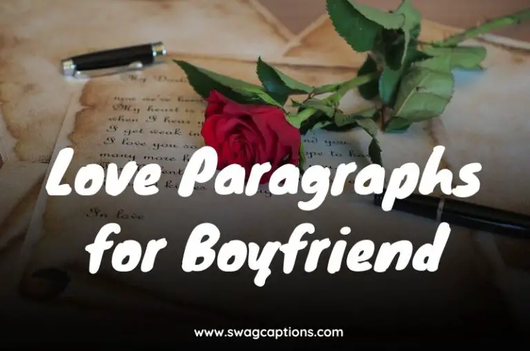 Love Paragraphs for Boyfriend