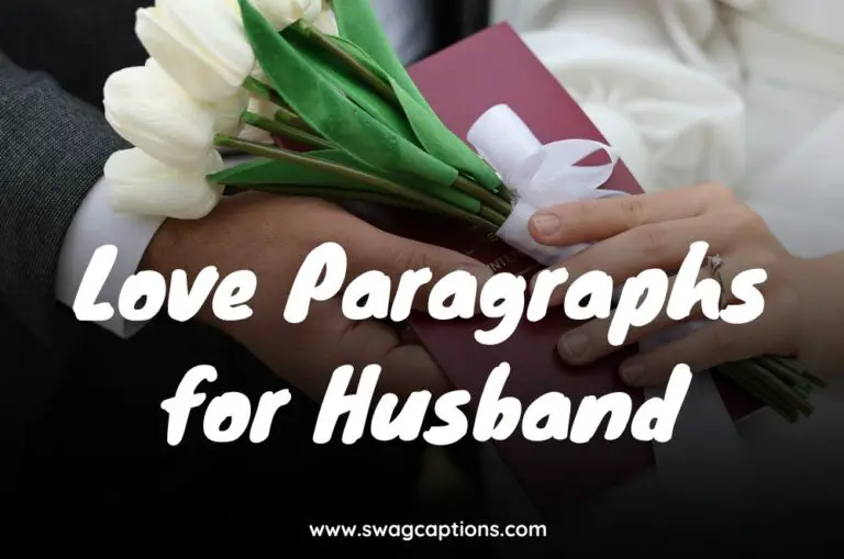 Love Paragraphs for Husband