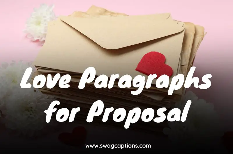 Love Paragraphs for Proposal