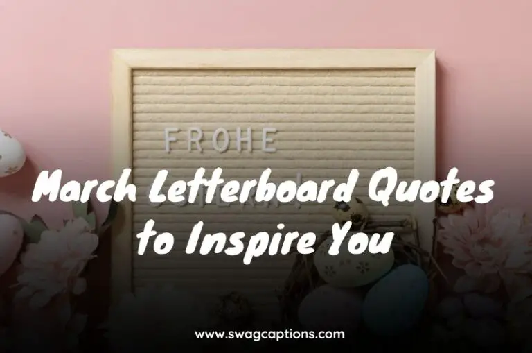 March Letterboard Quotes to Inspire You