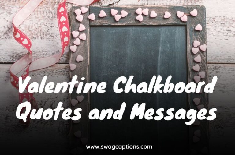 Valentine Chalkboard Quotes and Messages