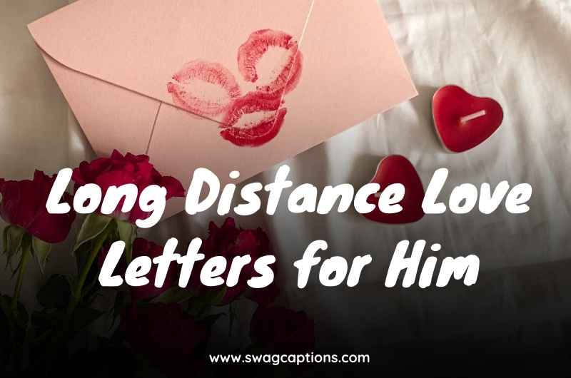 Long Distance Love Letters for Him