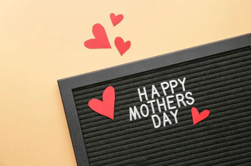 Mother's Day letter board quotes
