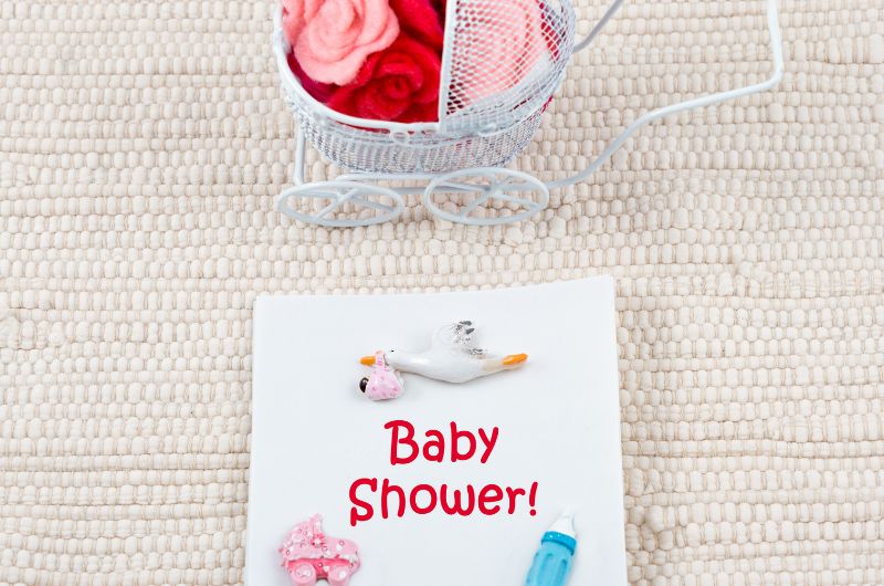 what to write in a baby shower card