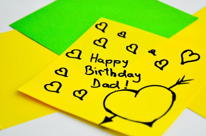 Dad Birthday card messages