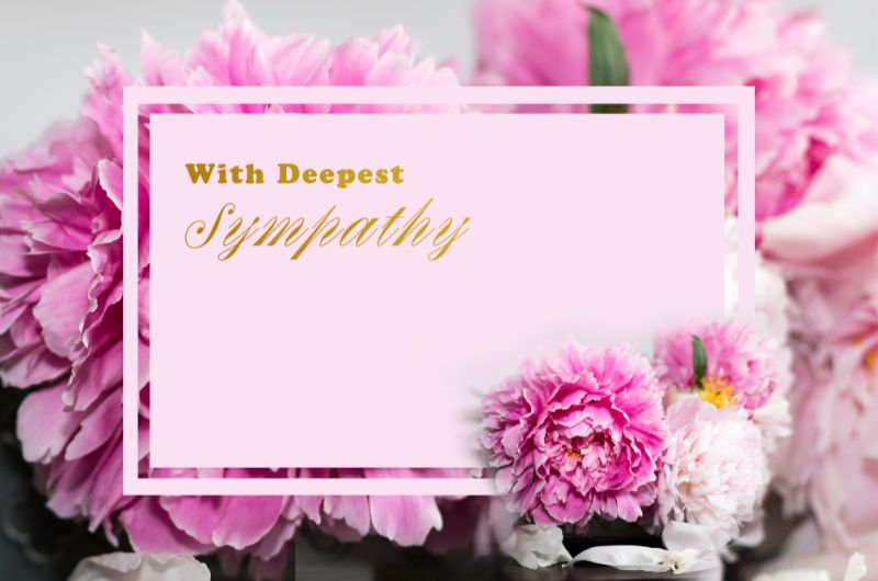 sympathy card messages for loss of father