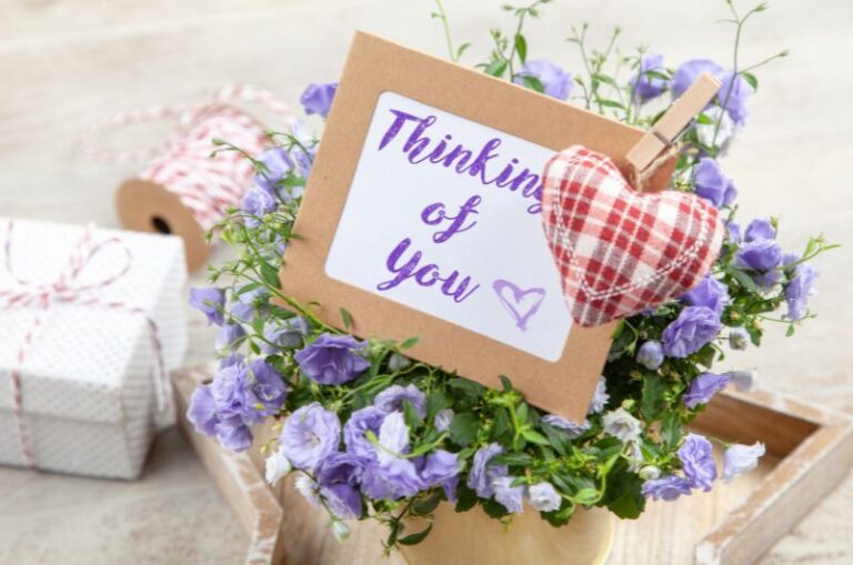 thinking of you card messages