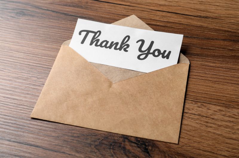 thank you letters for parents