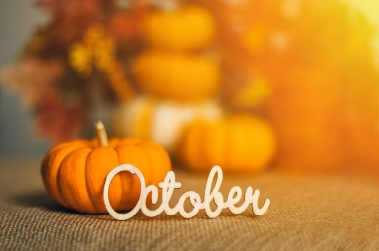 October blessings